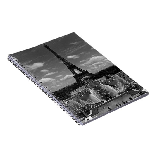  Frankrijk Fontains Tower Eiffel Notitieboek (Rechterzijde)