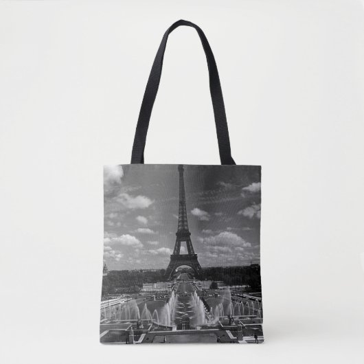  Frankrijk Fontains Tower Eiffel Tote Bag (Voorkant)