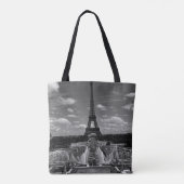  Frankrijk Fontains Tower Eiffel Tote Bag (Achterkant)
