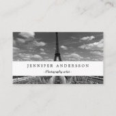  Frankrijk Fontains Tower Eiffel Visitekaartje (Voorkant)