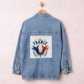 Frankrijk Football Cup 2026 Denim Jas Jacket (Hangar)