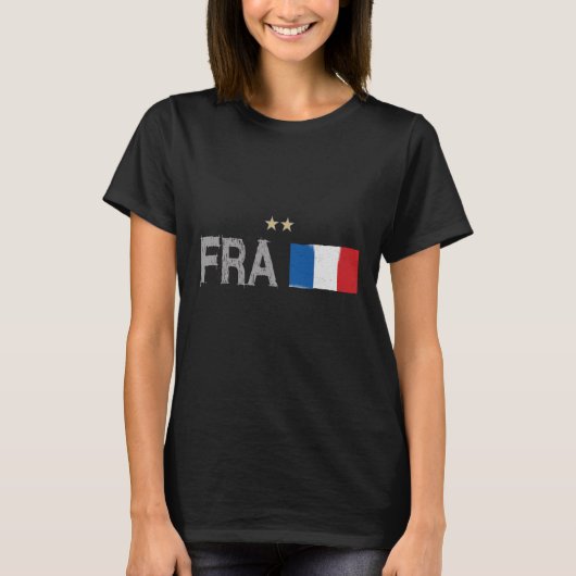 Frankrijk Football Ventin Shirt Franse vlag (Voorkant)