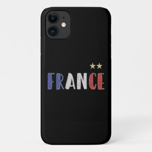 Frankrijk Football Ventin Shirt Franse vlag Case-Mate iPhone Case