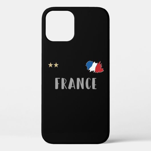 Frankrijk Football Ventin Shirt Franse vlag Case-Mate iPhone Case (Achterkant)