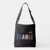 Frankrijk Football Ventin Shirt Franse vlag Crossbody Tas (Voorkant)