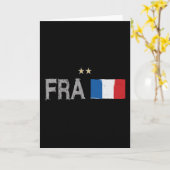 Frankrijk Football Ventin Shirt Franse vlag Kaart (Gele Bloem)