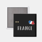 Frankrijk Football Ventin Shirt Franse vlag Magneet (Voorkant / Achterkant)