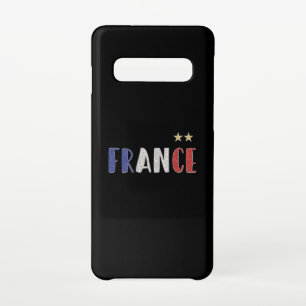 Frankrijk Football Ventin Shirt Franse vlag Samsung Galaxy S10 Hoesje