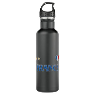 Frankrijk Football Ventin Shirt Franse vlag Waterfles