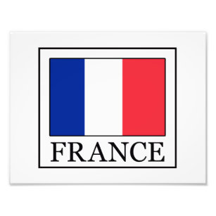 Frankrijk Foto Afdruk