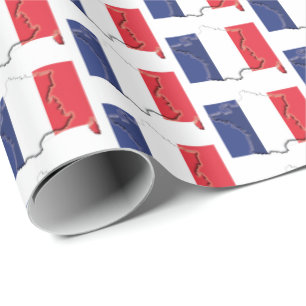 FRANKRIJK   Français   frans omhullingspapier Cadeaupapier