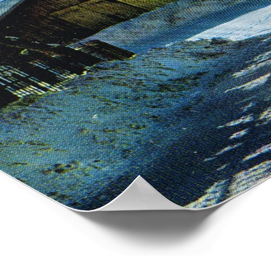 Frankrijk, frankrijk, Leysin, Dents du Midi Poster (Hoek)