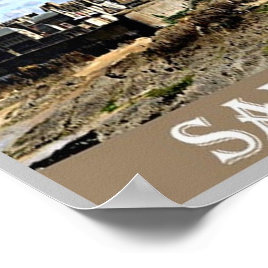 Frankrijk - Frans Riviera - Côte d'Azur - Poster (Hoek)