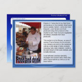 Frankrijk, Frans voedsel Briefkaart (Voorkant / Achterkant)