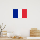Frankrijk - Franse nationale vlag Poster (Keuken)