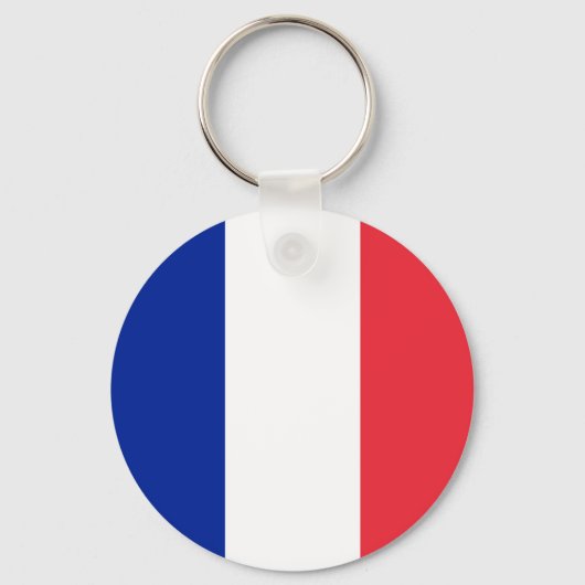 Frankrijk - Franse nationale vlag Sleutelhanger (Voorkant)