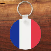 Frankrijk - Franse nationale vlag Sleutelhanger (Voorkant)