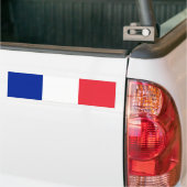 Frankrijk/Franse vlag Bumpersticker (Op Truck)