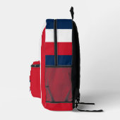 Frankrijk Franse vlag Gepersonaliseerde naam Monog Bedrukte Rugzak (Rechts)