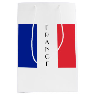 Frankrijk, Franse vlag Gift Bag Medium Cadeauzakje