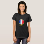 Frankrijk - Franse Vlag T-shirt (Voorkant volledig)