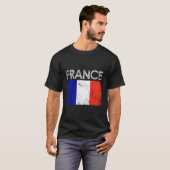 Frankrijk Franse Vlaggentrots T-shirt (Voorkant volledig)