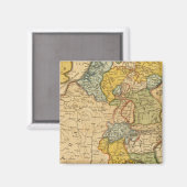 Frankrijk, Germany, Nederland, Switzerland Magneet (Voorkant / Achterkant)