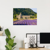 Frankrijk, Gordes. Klooster Cistercian van Poster (Thuiskantoor)