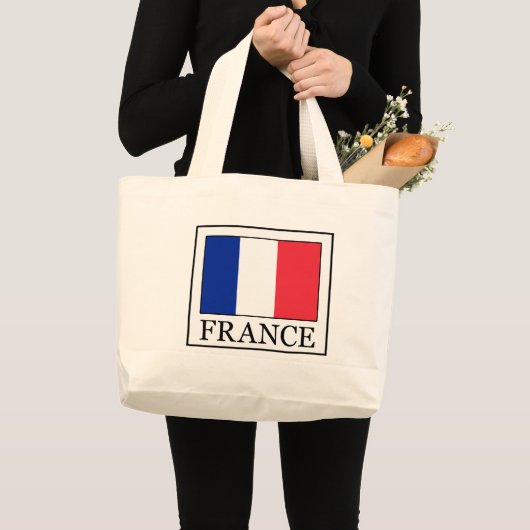 Frankrijk Grote Tote Bag (Voorkant (product))
