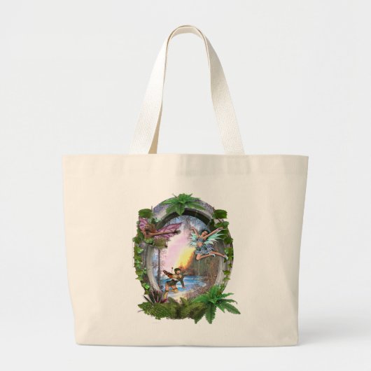 Frankrijk Grote Tote Bag (Voorkant)