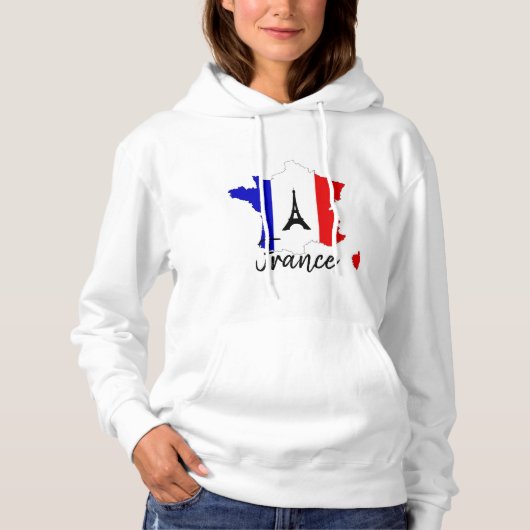 Frankrijk Hoodie (Voorkant)