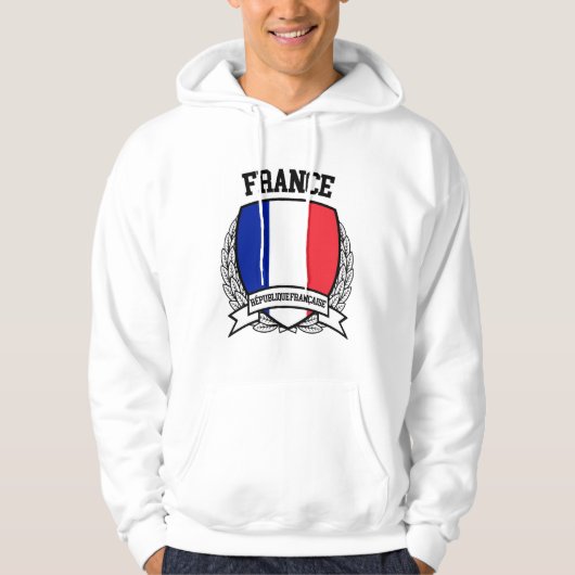 Frankrijk Hoodie (Voorkant)