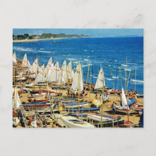  Frankrijk, Hyeres, haven- en zeilboten Briefkaart