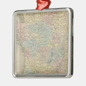 Frankrijk in 1789 2 metalen ornament (Links)