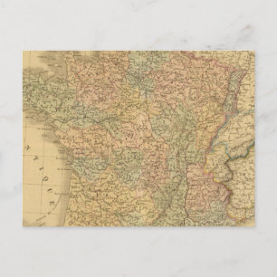 Frankrijk in 1789 briefkaart