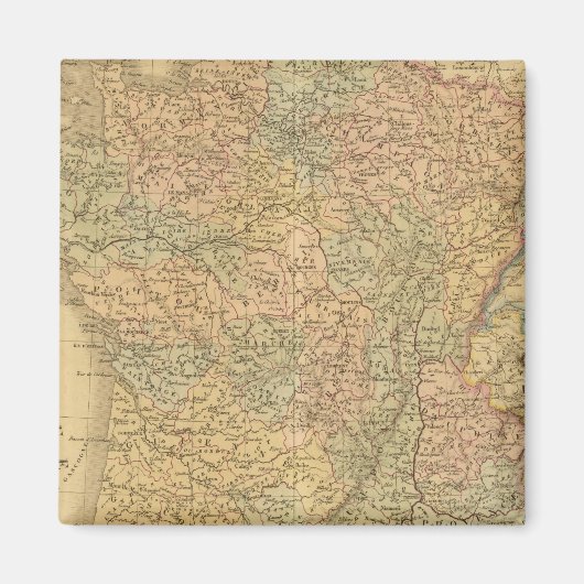 Frankrijk in 1789 magneet (Voorkant)