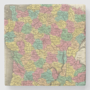 Frankrijk, in de departementen stenen onderzetter