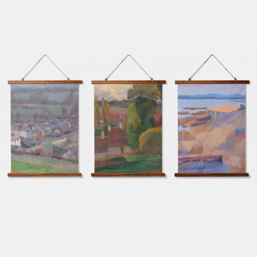 Frankrijk in de kunstsector hangend wandkleed (Driedubbel)