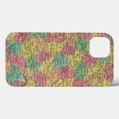 Frankrijk, in Departments Case-Mate iPhone Case (Achterkant (horizontaal))