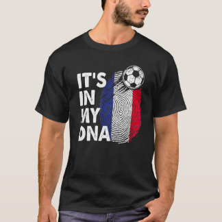 Frankrijk in mijn dna - franse vlaggenteam Frankri T-shirt