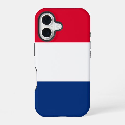 Frankrijk iPhone 16 Hoesje (Achterkant)