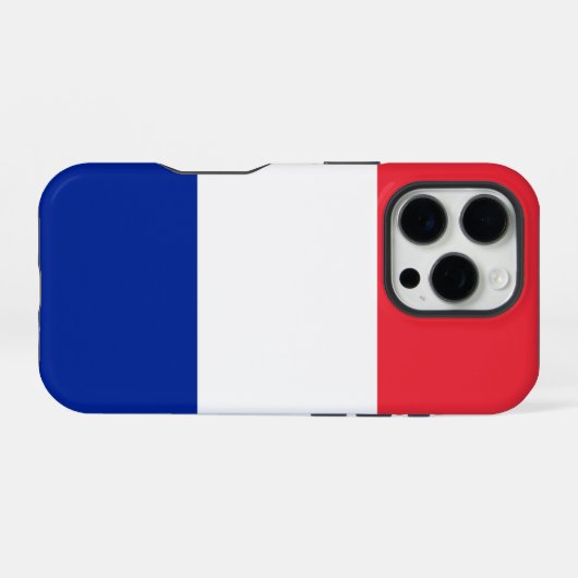 Frankrijk iPhone Hoesje (Achterkant horizontaal)