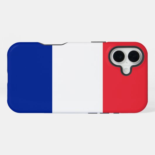 Frankrijk iPhone Hoesje (Achterkant horizontaal)