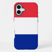 Frankrijk iPhone Hoesje (Achterkant)