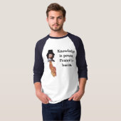 Frankrijk is bacon. t-shirt (Voorkant volledig)