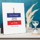 Frankrijk is mooi fotoplaat (Zijkant)