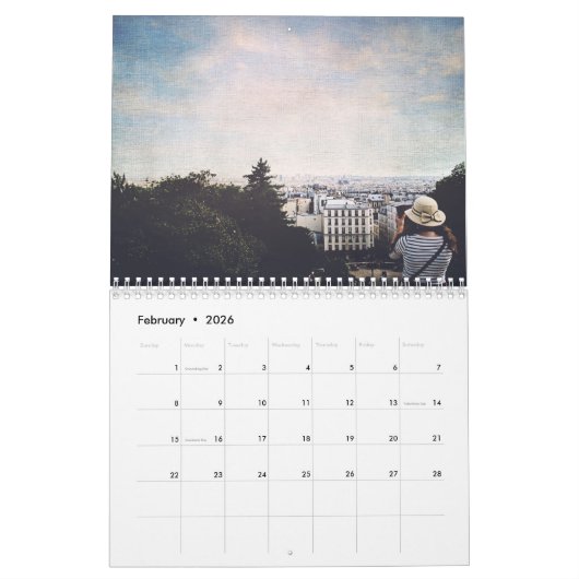 Frankrijk Kalender (Feb 2026)