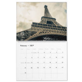 Frankrijk Kalender Home Art Muur Kalender (Feb 2027)