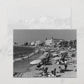  Frankrijk kanaliseert het strand Briefkaart (Voorkant / Achterkant)