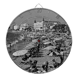 Frankrijk kanaliseert het strand Dartbord